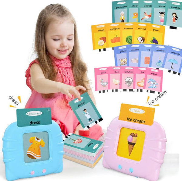 Toys Educational learning Talking flash Cards For 2-4 Years Kids