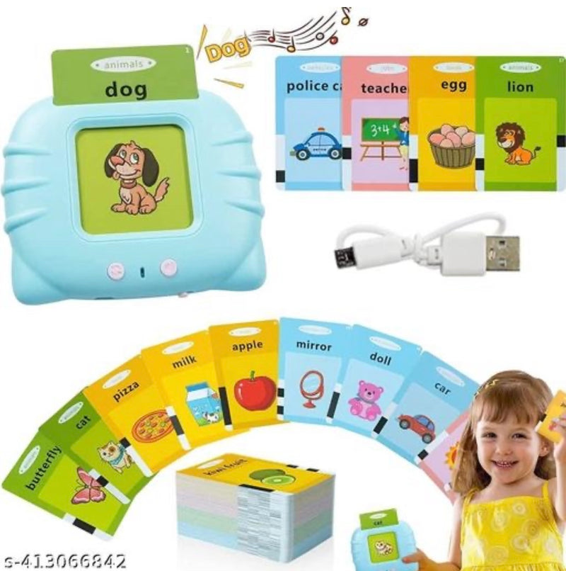 Toys Educational learning Talking flash Cards For 2-4 Years Kids